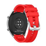 Huawei Watch GT3 Elite-Active 46mm-GT3 Pro-GT3 Se 22mm Uyumlu NovaGT Supreme Silikon Kordon
