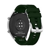 Huawei Watch GT2 Elite-Sport-Classic 46mm-GT2 Pro 22mm Uyumlu NovaGT Supreme Silikon Kordon