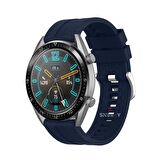 Huawei Watch GT2 Elite-Sport-Classic 46mm-GT2 Pro 22mm Uyumlu NovaGT Supreme Silikon Kordon