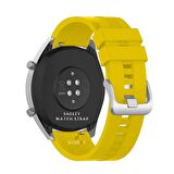 Huawei Watch GT Runner-Sport 46mm- GT2 E 22mm Uyumlu NovaGT Supreme Silikon Kordon