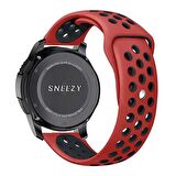 Samsung Gear S3 Frontier R760 – S3 Classic R770 22mm Uyumlu FlexAir Supreme Silikon Kordon