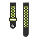 Huawei Watch GT Runner-Sport 46mm- GT2 E 22mm Uyumlu FlexAir Supreme Silikon Kordon