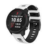 Amazfit Watch GTR 3 Pro-GTR 3-GTR 2e-GTS 2-GTR 47mm 22mm Uyumlu Stride Çift Renkli Silikon Kordon