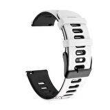 Amazfit Watch GTR 3 Pro-GTR 3-GTR 2e-GTS 2-GTR 47mm 22mm Uyumlu Stride Çift Renkli Silikon Kordon