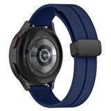 Huawei Watch GT3 Elite-Active 46mm-GT3 Pro-GT3 Se 22mm Uyumlu Coastal Manyetik Tokalı Silikon Kordon