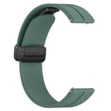 Huawei Watch 4 46mm-Watch 4 Pro 22mm Uyumlu Coastal Manyetik Tokalı Silikon Kordon