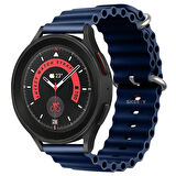 Huawei Watch Ultimate – Watch Buds 22mm Uyumlu Seaflex Ocean Silikon Kordon