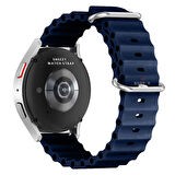 Huawei Watch Ultimate – Watch Buds 22mm Uyumlu Seaflex Ocean Silikon Kordon