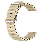 Huawei Watch GT Runner-Sport 46mm- GT2 E 22mm Uyumlu Seaflex Ocean Silikon Kordon