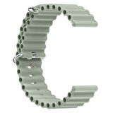 Huawei Watch 3 Elite-Classic 46mm-Watch 3 Pro-Elite 22mm Uyumlu Seaflex Ocean Silikon Kordon