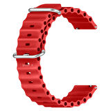 Honor Magic Watch 2 – Watch Magic – Watch Gs3 22mm Uyumlu Seaflex Ocean Silikon Kordon