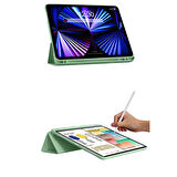 Apple iPad Pro 11 İnç 1.2.3.4. Nesil Kılıf Craft Kalem Bölmeli Uyku Modlu Kapaklı Smart Case