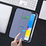 Apple iPad 10.Nesil 10.9 İnç Kılıf Craft Kalem Bölmeli Uyku Modlu Kapaklı Smart Case