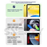 Apple iPad 10.Nesil 10.9 İnç Kılıf Craft Kalem Bölmeli Uyku Modlu Kapaklı Smart Case