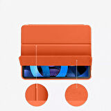 Apple iPad 10.Nesil 10.9 İnç Kılıf Craft Kalem Bölmeli Uyku Modlu Kapaklı Smart Case