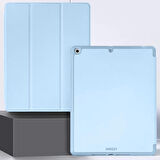 Apple iPad 7.8.9. Nesil 10.2 İnç Kılıf Craft Kalem Bölmeli Uyku Modlu Kapaklı Smart Case