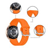 Samsung Galaxy Watch 4 5 Pro 40 42 44 45 46mm Uyumlu Orjinal Tasarım Kavisli PureLux Silikon Kordon