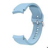 Samsung Galaxy Watch 4 5 Pro 40 42 44 45 46mm Uyumlu Orjinal Tasarım Kavisli PureLux Silikon Kordon