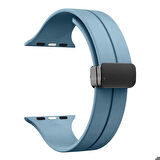 Apple Watch 38mm 40mm 41mm Seri 1 2 3 4 5 6 7 8 Se Uyumlu Coastal Manyetik Tokalı Silikon Kordon
