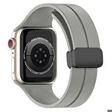 Apple Watch 38mm 40mm 41mm Seri 1 2 3 4 5 6 7 8 Se Uyumlu Coastal Manyetik Tokalı Silikon Kordon