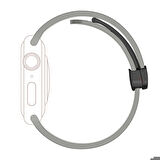 Apple Watch 38mm 40mm 41mm Seri 1 2 3 4 5 6 7 8 Se Uyumlu Coastal Manyetik Tokalı Silikon Kordon