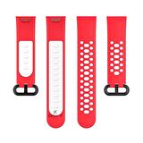 Xiami Mi Watch Lite Uyumlu FlexAir Supreme Silikon Kordon