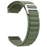 Samsung Galaxy Watch 4 40-42-44-46mm Uyumlu 20mm Frost Alpine Loop Kordon