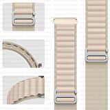 Samsung Galaxy Watch 4 40-42-44-46mm Uyumlu 20mm Frost Alpine Loop Kordon