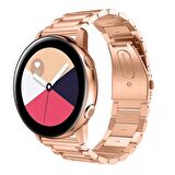 Huawei Watch GT 3 Elegant – Active 42mm Uyumlu 20mm Ironweft Döküm Çelik Metal Kordon