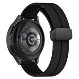 Sneezy Samsung Galaxy Watch 6 uyumlu – Classic 40-43-44-47mm 20mm Coastal Manyetik Tokalı Silikon Kordon
