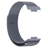 Huawei Watch Fit 2 Metal Hasır Kordon Woven Wire Metal Tasarım Kordon