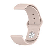 Samsung Galaxy Watch 4 40-42-44-46mm Uyumlu 20mm PureLux Soft Silikon Kordon