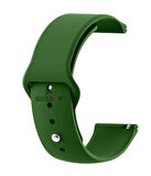 Samsung Galaxy Watch 46mm R800 – Watch 3 45mm R840 22mm Uyumlu PureLux Soft Silikon Kordon