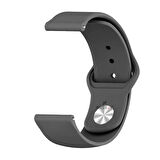 Samsung Galaxy Watch 46mm R800 – Watch 3 45mm R840 22mm Uyumlu PureLux Soft Silikon Kordon