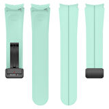 Samsung Galaxy Watch 6 40 43 44 47mm Uyumlu Kavisli Coastal Manyetik Tokalı Silikon Kordon