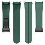 Samsung Galaxy Watch 6 40 43 44 47mm Uyumlu Kavisli Coastal Manyetik Tokalı Silikon Kordon