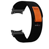 Samsung Galaxy Watch 6 40 43 44 47mm Uyumlu Wander Trail Loop Kordon Kavisli Tasarım