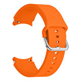 Samsung Galaxy Watch 6 40 43 44 47mm Uyumlu Orjinal Tasarım Kavisli PureLux Silikon Kordon