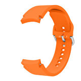 Samsung Galaxy Watch 6 40 43 44 47mm Uyumlu Orjinal Tasarım Kavisli PureLux Silikon Kordon