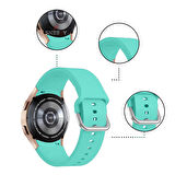 Samsung Galaxy Watch 6 40 43 44 47mm Uyumlu Orjinal Tasarım Kavisli PureLux Silikon Kordon