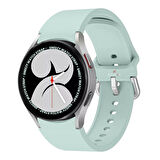 Samsung Galaxy Watch 6 40 43 44 47mm Uyumlu Orjinal Tasarım Kavisli PureLux Silikon Kordon