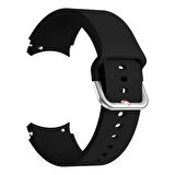 Samsung Galaxy Watch 6 40 43 44 47mm Uyumlu Orjinal Tasarım Kavisli PureLux Silikon Kordon