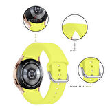 Samsung Galaxy Watch 6 40 43 44 47mm Uyumlu Orjinal Tasarım Kavisli PureLux Silikon Kordon