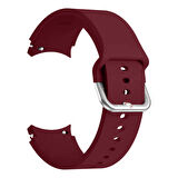 Samsung Galaxy Watch 6 40 43 44 47mm Uyumlu Orjinal Tasarım Kavisli PureLux Silikon Kordon