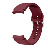 Samsung Galaxy Watch 6 40 43 44 47mm Uyumlu Orjinal Tasarım Kavisli PureLux Silikon Kordon