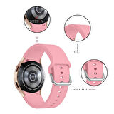 Samsung Galaxy Watch 6 40 43 44 47mm Uyumlu Orjinal Tasarım Kavisli PureLux Silikon Kordon