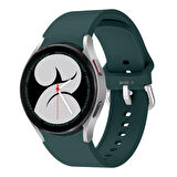 Samsung Galaxy Watch 6 40 43 44 47mm Uyumlu Orjinal Tasarım Kavisli PureLux Silikon Kordon