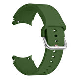 Samsung Galaxy Watch 6 40 43 44 47mm Uyumlu Orjinal Tasarım Kavisli PureLux Silikon Kordon