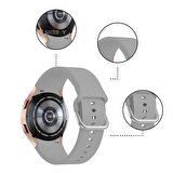 Samsung Galaxy Watch 6 40 43 44 47mm Uyumlu Orjinal Tasarım Kavisli PureLux Silikon Kordon