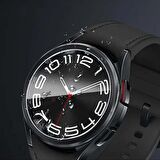 Sneezy Samsung Galaxy Watch 6 Classic 47mm Uyumlu Polymer Temperli Nano 0.5 mm Watch Ekran Koruyucu